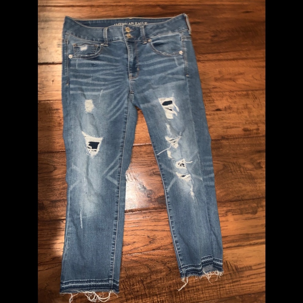 American Eagle crop capris